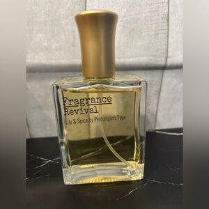 Fragrance Revival inspired by Lily & Spice by Penhaligon’s Type, nearly full